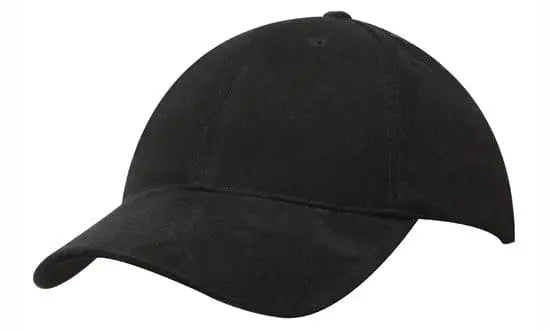 Headwear Brushed Heavy Cotton W/suede Peak Cap X12 - 4200 - City Workwear